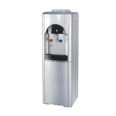 China Simplicity Hot Sellers Hot And Cold Simple And Stylish Household Vertical Water Dispenser With Storage for sale