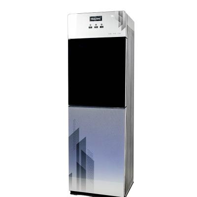 China Eco - Friendly Large Standing Compressor Cooling Freestanding Hot And Cold Water Dispenser With Refrigerator for sale