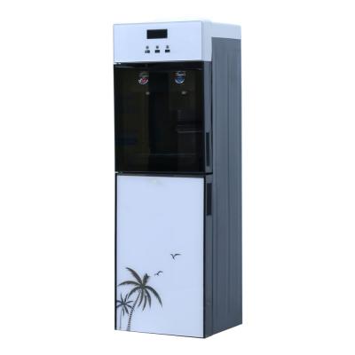 China Cheapest Price One-Button Operation Free Standing Water Dispenser Electronic Cooling Hot And Cold Dispenser Drinking Dispenser For Home for sale