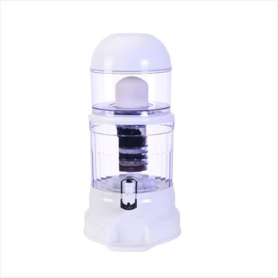 China Safe Cheapest Price 14L Water Filter With Ceramic Filter Cartridge Filter For Making Purified Water for sale