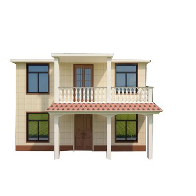 China View Room Prefab Individual Buildings Steel Frame Luxury Lightweight Villa for sale