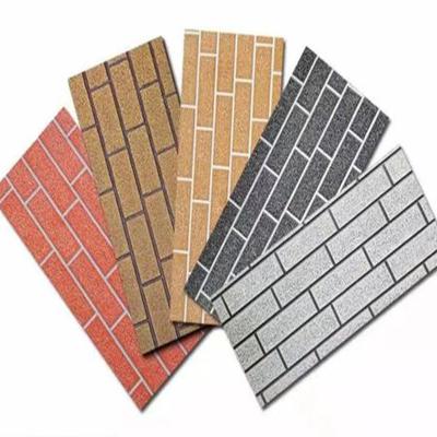 China 380mm decorative polyurethane sandwich insulation panel for exterior wall for sale