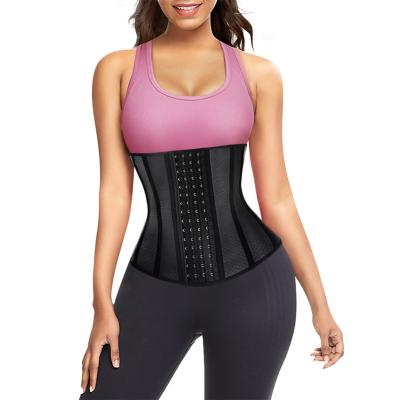 China Antibacterial Women Plus Size Body Shaper Neoprene Slimming Invisible Tummy Waist Trimmer for sale