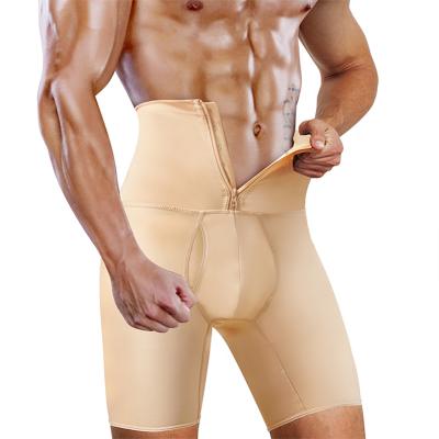 China Men's QUICK DRY Shaper Underwear Shorts Seamless High Waist Brief Tummy Control Body Shaper for sale