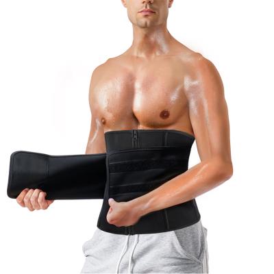 China Breathable Men Waist Trainer Neoprene Sauna Slimming Waist Trainer Belt for sale