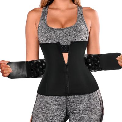 China Wholesale Adult Sweated Belt Waist Trainer Shaper Slimming Tummy Waist Trainer For Women for sale