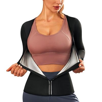 China Antibacterial Sauna Vest Fitness Sport Shaper Women Body Shaper Neoprene Sauna Sauna Suits Waist Trainer Sweat for sale