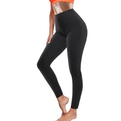 China Fashion Sauna Antibacterial Weight Loss Jogging Sports Sweatpants Hot Sweated Sauna Pants for sale