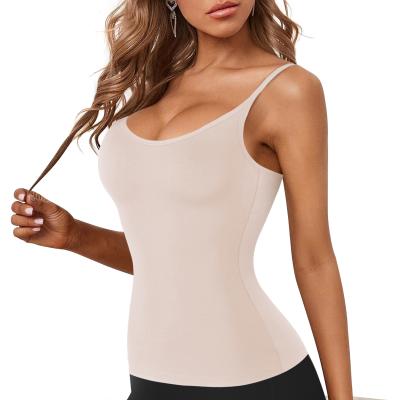 China Factory Breathable Shapewear For Woman Tummy Control Tank Shaping Jumpsuit Shaper Breathable Shapewear Camisole Shapewear for sale