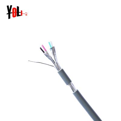 China Speaker Best Selling High Quality Telecommunication Cable 4 Core Cable With Ground Wire for sale