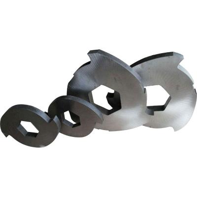 China Garment Shops Waste Management Plastic Crusher Blade For Pet Plastic Crusher Machine for sale