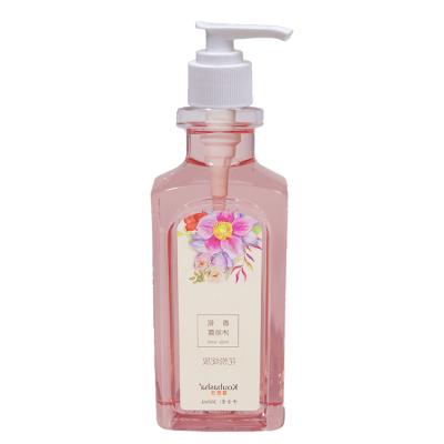 China Wholesale Hand Wash Moisturizer Private Label Floral Natural Liquid Body Wash Whitening Shower Gel for sale