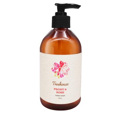 China Rose Nature Lighting Nature Wholesale Natural Soap Dispenser Brand Hand Base Cleaning Wash 350ML for sale