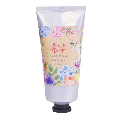 China Moisturize Wholesale Organic Natural Flower Smooth Hydration Whitening Moisturizing Hand Cream For Hand for sale