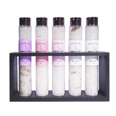 China Wholesale Body Private Label Customized Epsom Salt Bath Body Care Bath Salt Gift Set for sale