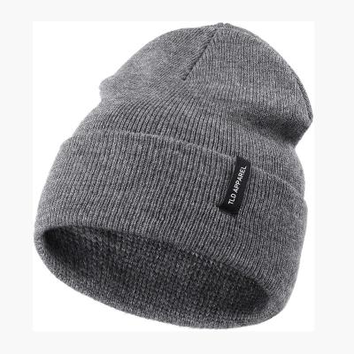 China COMMON Beanie Beanie Custom Winter Baby Wool Knitted Cashmere Beanie Hat Designer High Quality Woven Label for sale