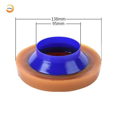 China Modern Low Price Wax Ring Seals Flexible Toilet White Wax Ring With Sleeve for sale