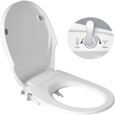 China Modern Bidet Toilet Seat Fresh Water Sprayer Toilet Seat Cover with Self-Cleaning Spout, Adjustable Pressure Control, Gentle Wash for sale