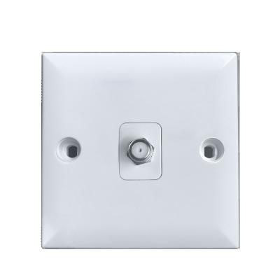 China Easy Installation VBQN Wall Socket TV Satellite Outlet Electrical UK Standard Electrical Outlet Home Application for sale