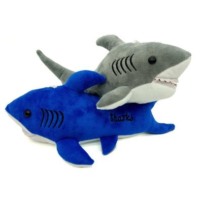 China Factory Wholesale 20cm Plush Shark Stuffed Toys Sea World Marine Animal Plush Shark For Crane Machine for sale