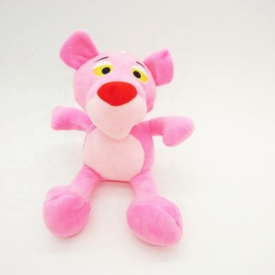 China Wholesale Soft Plush Pink Panther Plush Toy Long Legs Stuffed Plush Animal Toys Pink Panther for sale