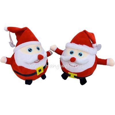 China 2021 Newest 18cm Bear Santa Claus Stuffed Plush Toy Bear Santa Claus Stuffed Plush Christmas Toy Deer Father Christmas Doll Christmas Gift for Kids for sale