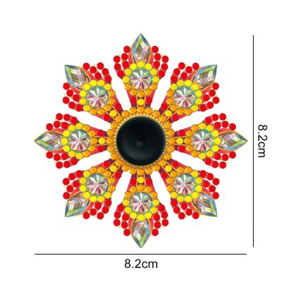 China Europe Diy Diamond Spinner New Arrival Fashion Toy Diamond Embroidery Painting Kits For Kids Snow Christmas Gift for sale