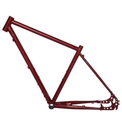 China Post-mount+ BELLS Customize High Quality Steel Chromoly CrMo Road Gravel Bike Frame Bicycle Frame for sale