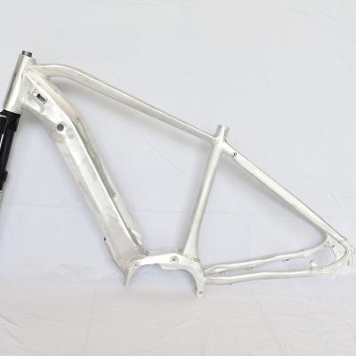 China 6061 aluminum alloy 27.5inch motor mountain e-bike bafang mid drive vintage bicycle frame for sale