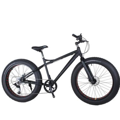 China 2022 New Model 26*4.9 Hydraulic Brake Tire Mountain Cruiser Steel Aluminum Fat Bike For Snow Beach for sale