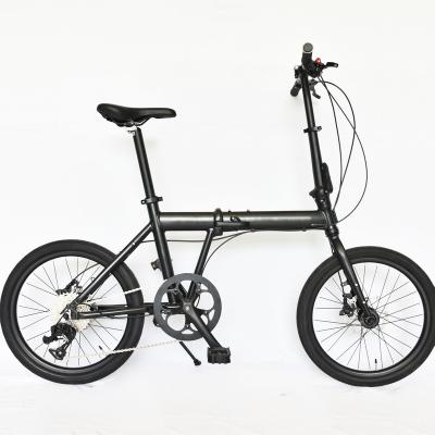 China Wholesale Steel Disc Brake 20inch Aluminum Bike Frame Japanese Folding Bicycles for sale