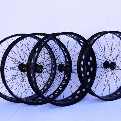 China 26x4.0 100mm fat aluminum alloy bike aluminum rims with multiple options for sale