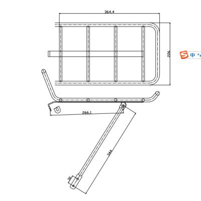 China Aluminum alloy aluminum alloy rear bicycle rack, fat bike luggage carrier for sale