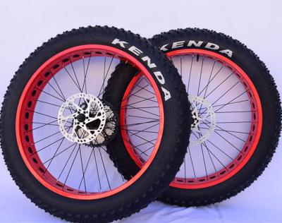 China Mountain Bikes Fat Bike 26*4.0/4.9 36H MTB Wheels Snow Beach Bike Wheelset Disc Brake Fat Rims Bike Fat Bike Wheelset for sale