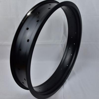 China Double Wall Snowfield 36H 20 Inch 24 Inch 26 Inch Fat Bike Parts Alloy Rim for sale