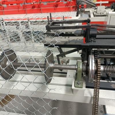 China Building Material Shops GST Single Sale Yarn Knitting Machine Yarn Chain Link Machine Wire Mesh Making Machinery for sale