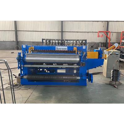 China Building Material Shops Automatic Electric Galvanized Welded Wire Mesh Making Machine In Roll for sale