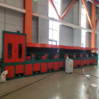 China Wire Drawing Process GST High Carbon Spring Steel Galvanized Fine Wire Drawing Machine for sale