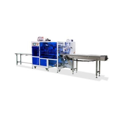 China Dafu Smart Automatic Production Line Wrapping 4 Sides Mask Packaging Sealing Packing Machine For Kf94 MASKS for sale