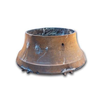 China Crushing Plant Cone Crusher Mantle And Bowl Liner Wear Resistant Spare Parts for sale