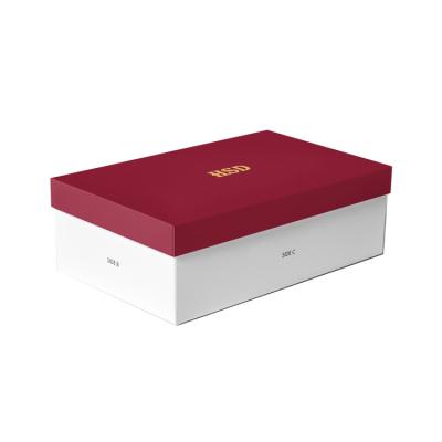 China Wholesale Recyclable Shoe Box Product Fashion Packaging New Trending Custom Corrugated Designer Paper Shoe Boxes With Custom Logo for sale