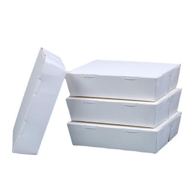 China Disposable Recycled Materials Recycle Food Grade Container Packaging Brown Paper Fast Food Take Out Wrapping Paper Food Takeout Lunch for sale