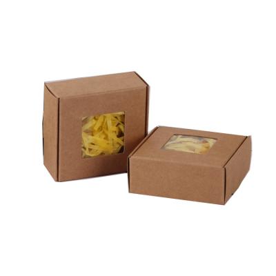 China Brown Kraft Materials Recycled Paper Sleeve Soap Paper Box for sale