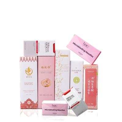 China Recycled Materials Custom Printing Cosmetic Box Serum Box Paper Skin Care Jar Kraft Paper Corrugated Skin Care Packaging Cardboard for sale