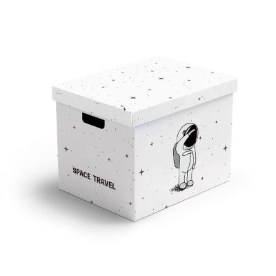 China Recycled Materials Durable Using Low Price Paper Packaging Gift Box Storage Box for sale