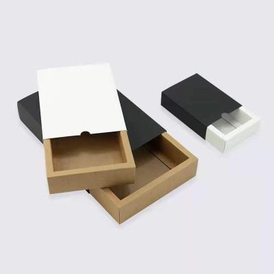 China Recyclable High End Custom Paper Storage Gift Box Drawer Box Sliding Packaging Cardboard Box for sale