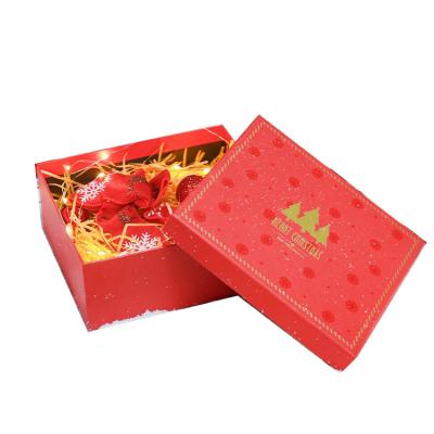 China Recycled Materials Custom Christmas Make Up Chocolate Paper Box Advent Calendar Cardboard Packaging Gift Box Advent Calendar Box for sale