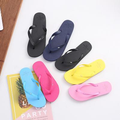 China Wholesale Cheap Custom Made Light Pink Plain Flip Flops Wedding Slipper Logo Print Latest Rubber Women for sale