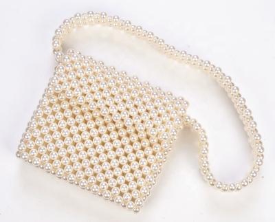 China Handmade beaded evening clutch bag with pearl bead handbag beaded bag women's bags with beads for sale