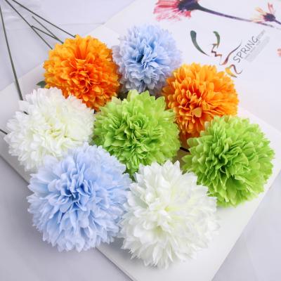 China MACTING Artificial Plastic Hydrangea Flowers, 20 Pcs Detachable Flower Heads and Stems, or Wedding DIY Flower Wall Home Decor (White) for sale